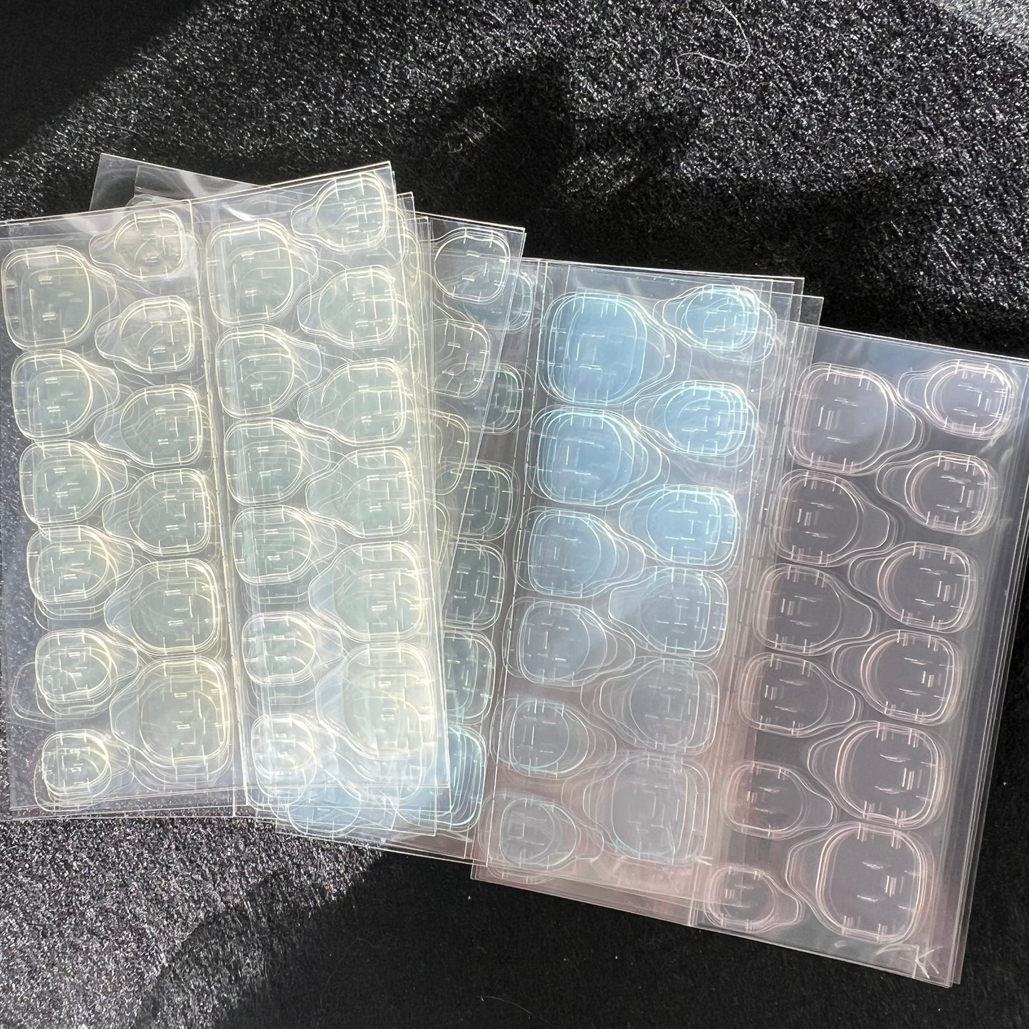 果冻胶粉蓝黄混合20张