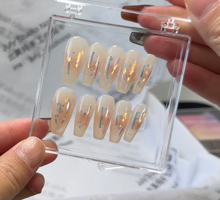 lONG COFFIN | COLORED CANDY WRAPPER |SHINING