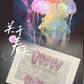 温柔的纯手绘紫色水母083