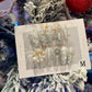 圣诞🎄长梯形雪花圣诞仙女款M001
